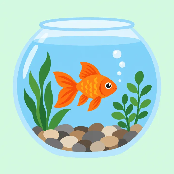 Goldfish bowl, the original picture