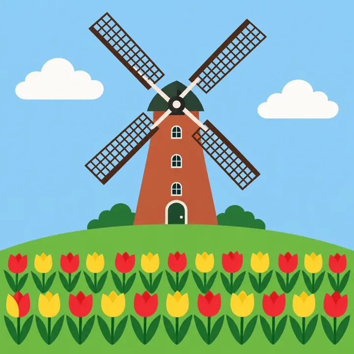 Windmill, the original picture